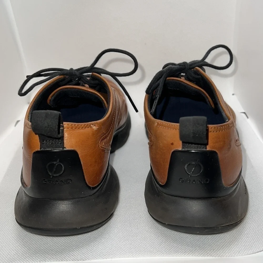 Cole Haan Grand 3.0 leather Wingtip lace‎ up Oxford men’s shoes Sz 9